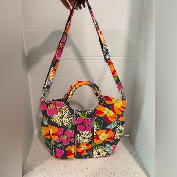 NWT Vera Bradley Two Way "Lola" Large
Crossbody Tote - Picture 2 of 4